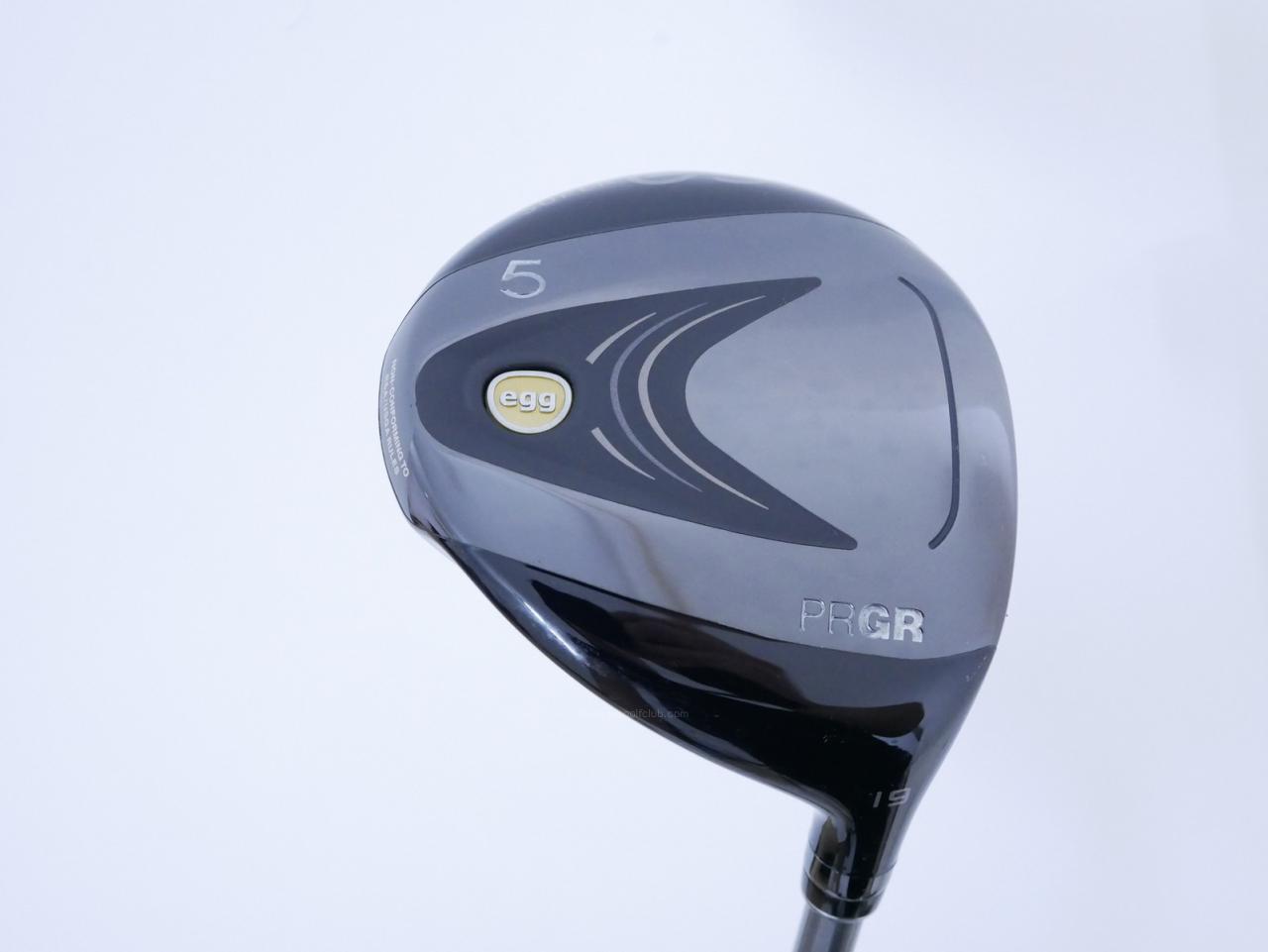 Fairway Wood : PRGR : หัวไม้ 5 PRGR Super Egg (รุ่นปี 2023 หน้าเด้งเกินกฏ COR 0.84 หายากมาก) Loft 19 ก้าน M-35 Flex R2