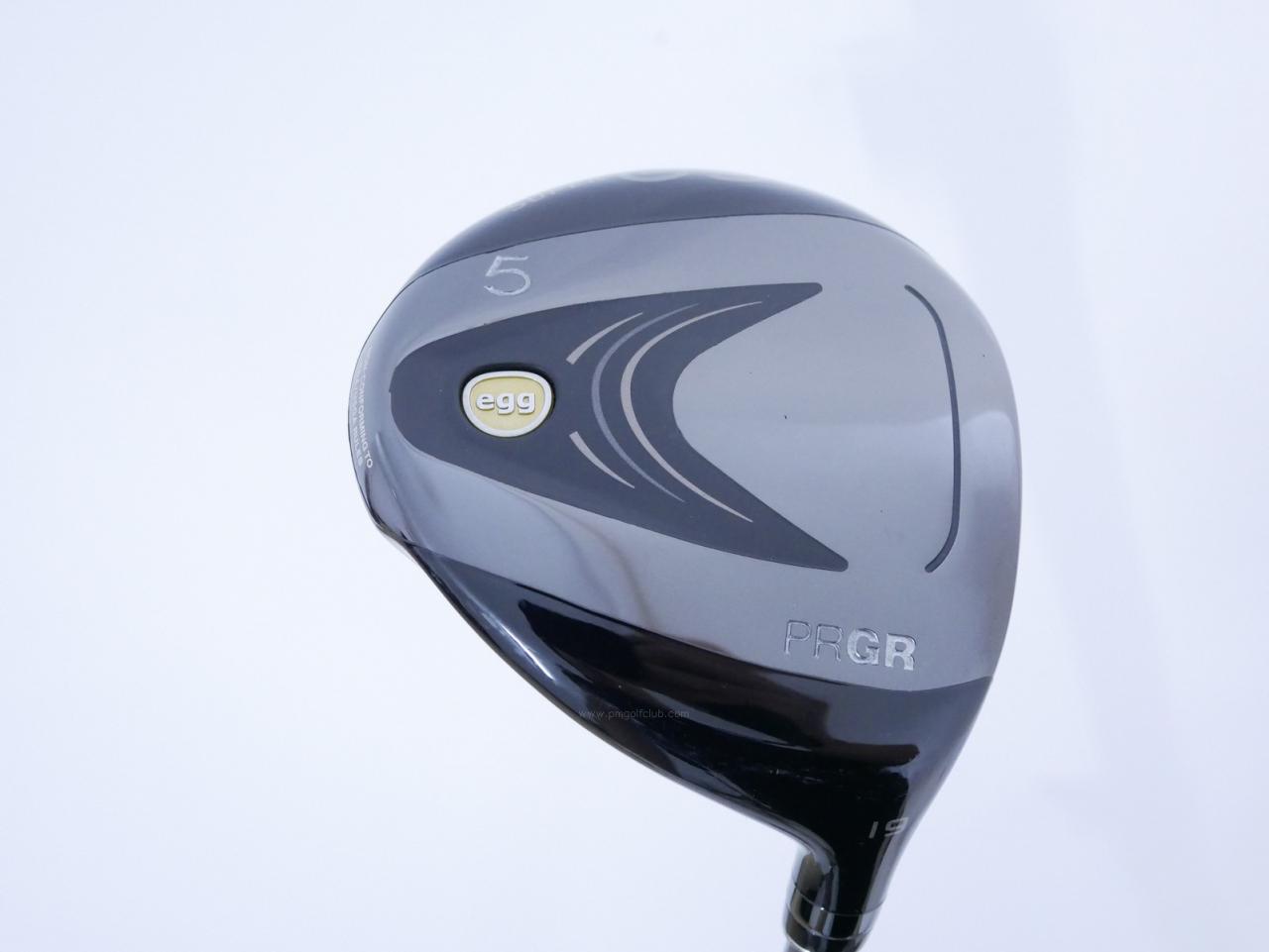 Fairway Wood : PRGR : หัวไม้ 5 PRGR Super Egg (รุ่นปี 2023 หน้าเด้งเกินกฏ COR 0.84 หายากมาก) Loft 19 ก้าน M-37 Flex R