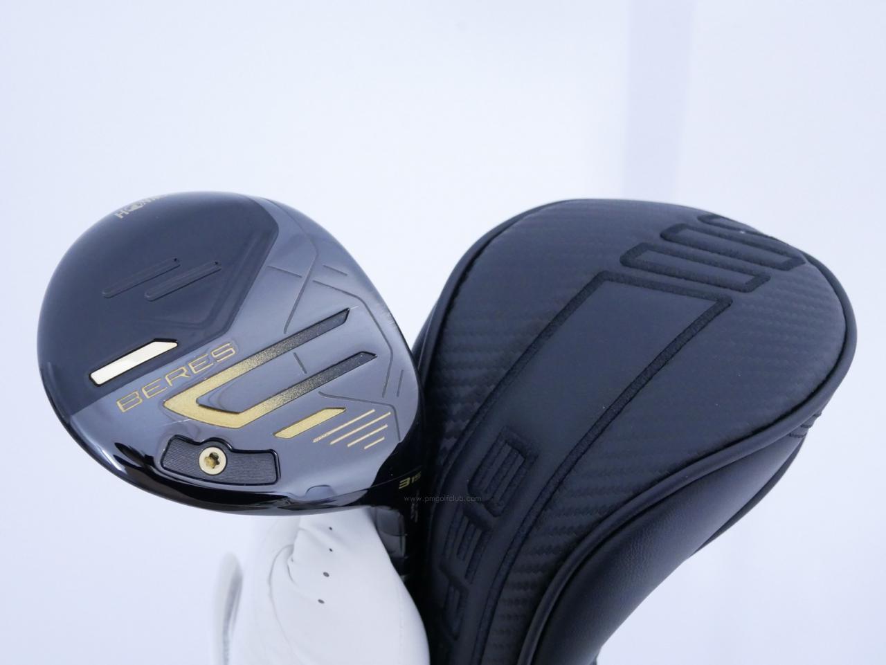 Fairway Wood : Honma :  หัวไม้ 3 Honma Beres 09 Black (รุ่นล่าสุด ออกปี 2024) Loft 15 ก้าน Honma ARMRQ FX Black Flex SR