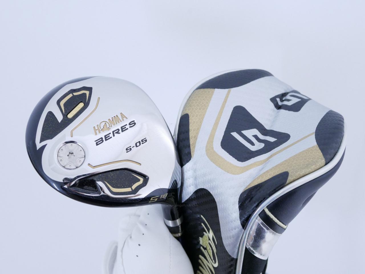 Fairway Wood : Honma : **ก้าน 3 ดาว** หัวไม้ 5 Honma Beres S-05 (ปี 2017) Loft 18 ก้าน ARMRQ ∞ (53) Flex SR (3 ดาว)