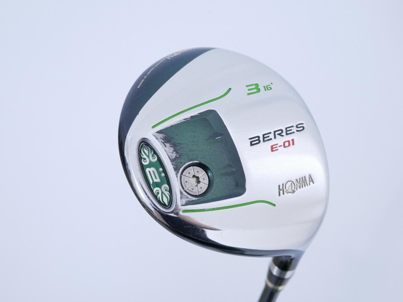 Fairway Wood : Honma : หัวไม้ 3 Honma Beres E-01 (เหมาะกับซีเนียร์) Loft 16 ก้าน ARMRQ 6 (45) FLex R (2 ดาว)
