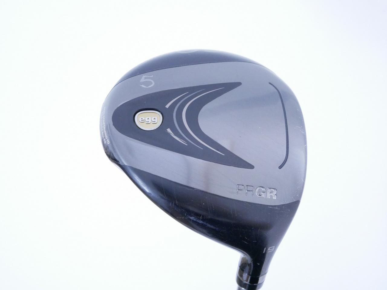 Fairway Wood : PRGR : หัวไม้ 5 PRGR Super Egg (รุ่นปี 2023 หน้าเด้งเกินกฏ COR 0.84 หายากมาก) Loft 19 ก้าน M-37 Flex R