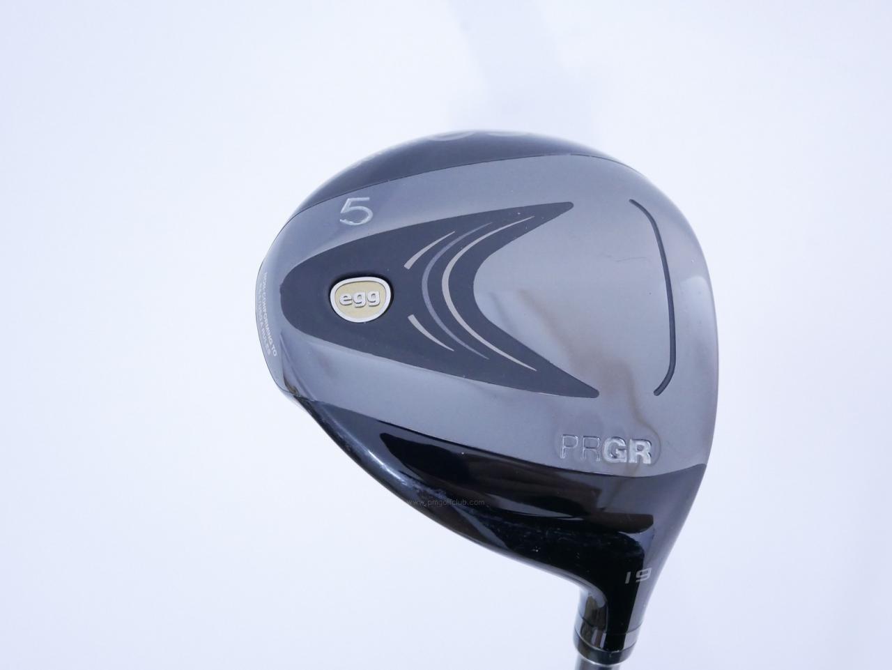Fairway Wood : PRGR : หัวไม้ 5 PRGR Super Egg (รุ่นปี 2023 หน้าเด้งเกินกฏ COR 0.84 หายากมาก) Loft 19 ก้าน M-37 Flex R