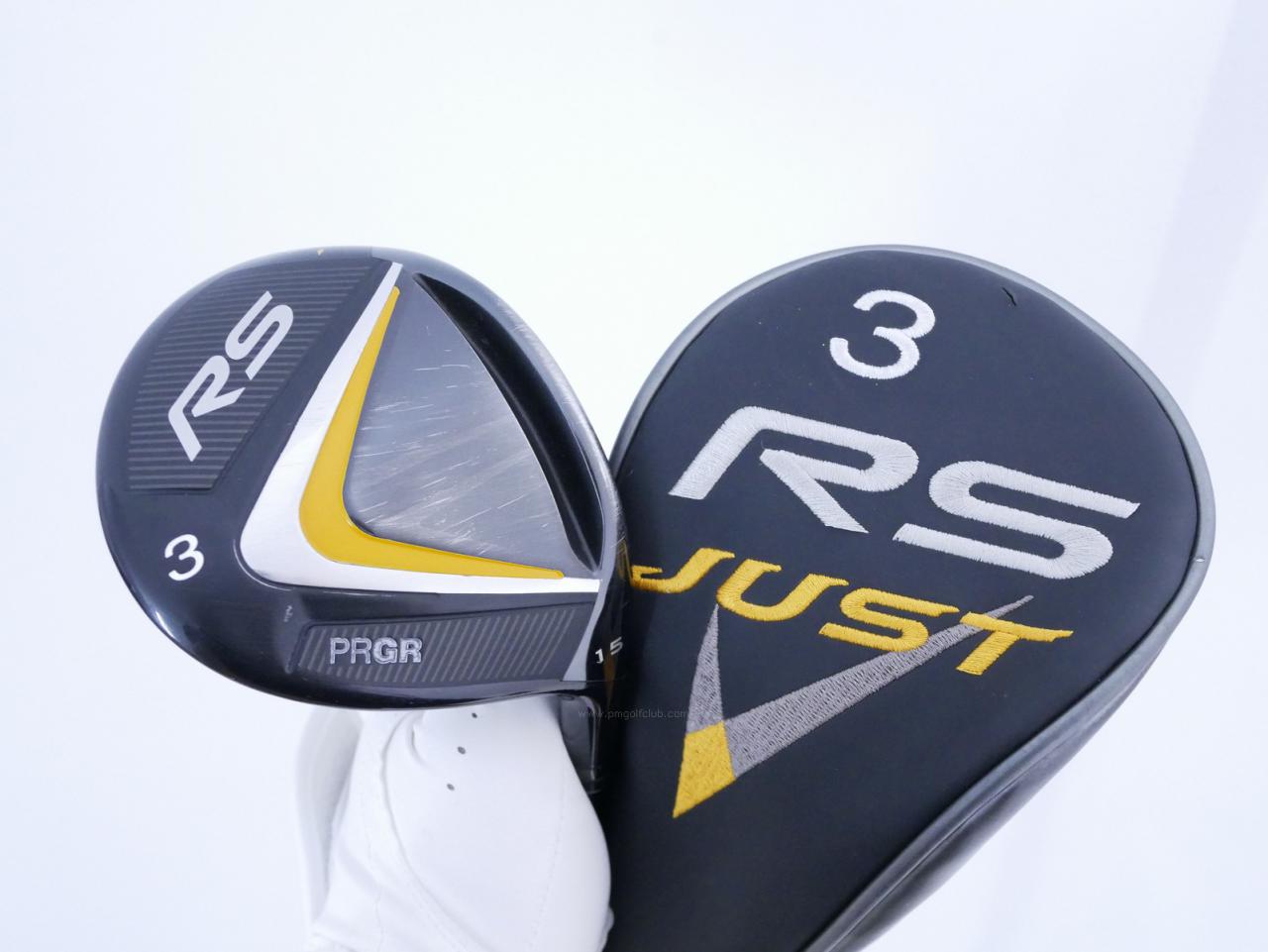 Fairway Wood : PRGR : หัวไม้ 3 PRGR RS JUST (รุ่นปี 2024) Loft 15 ก้าน Mitsubishi Diamana Flex SR