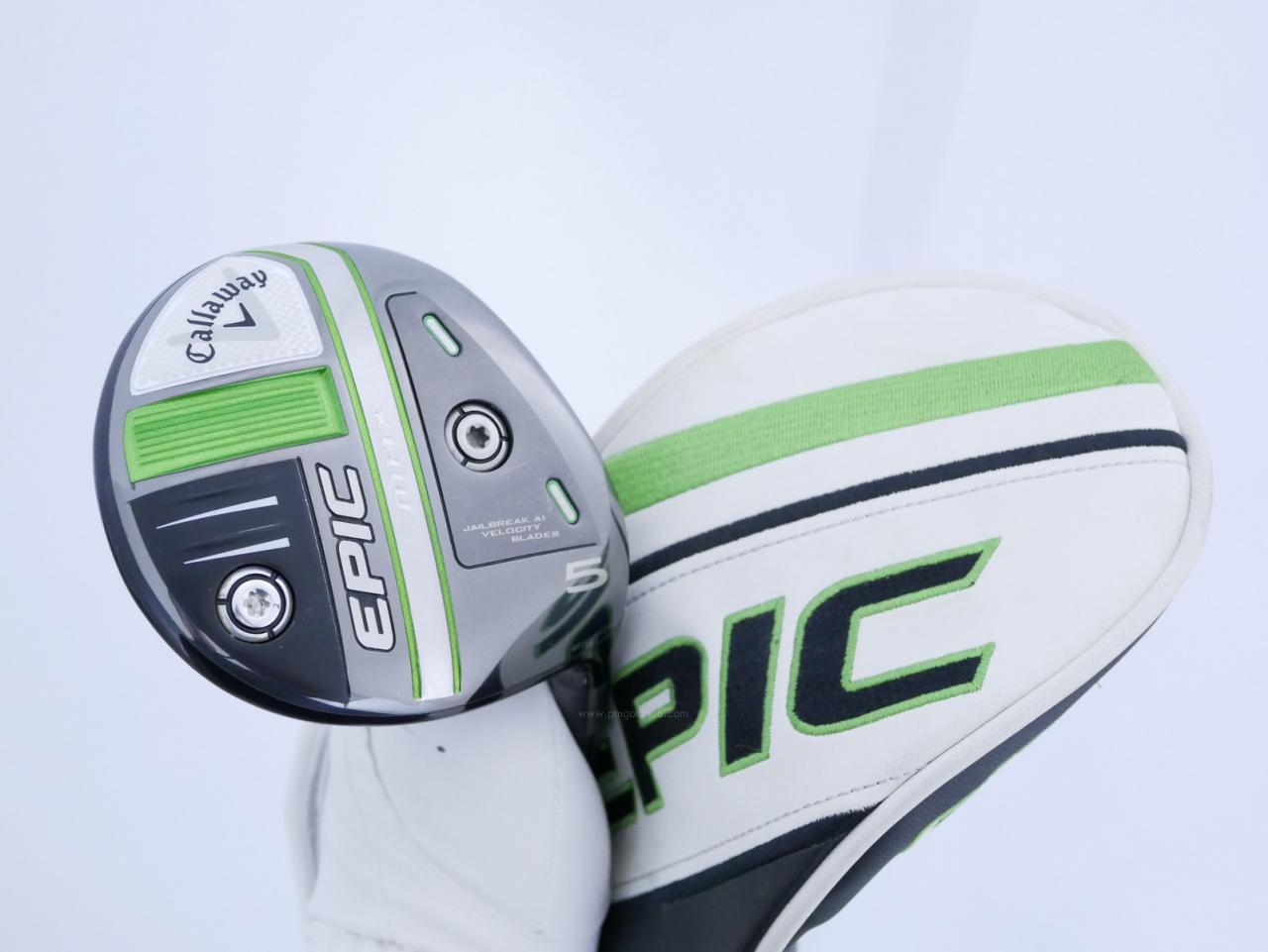 Fairway Wood : callaway : หัวไม้ 5 Callaway EPIC MAX (รุ่นปี 2021) Loft 18 ก้าน Mitsubishi Diamana 40 Flex R