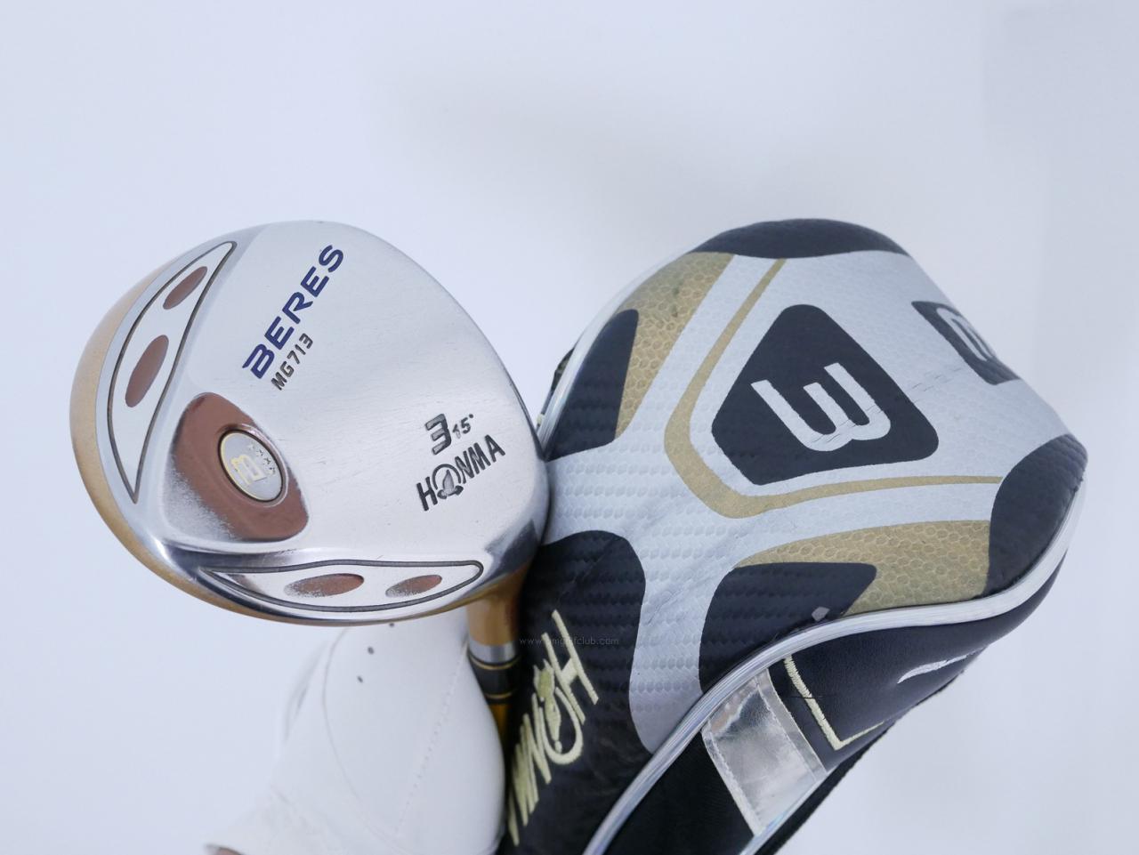 Fairway Wood : Honma : **ก้าน 4 ดาว** หัวไม้ 3 Honma Beres MG713 Loft 15 ก้าน ARMRQ UD49 Flex R (4 ดาว) 