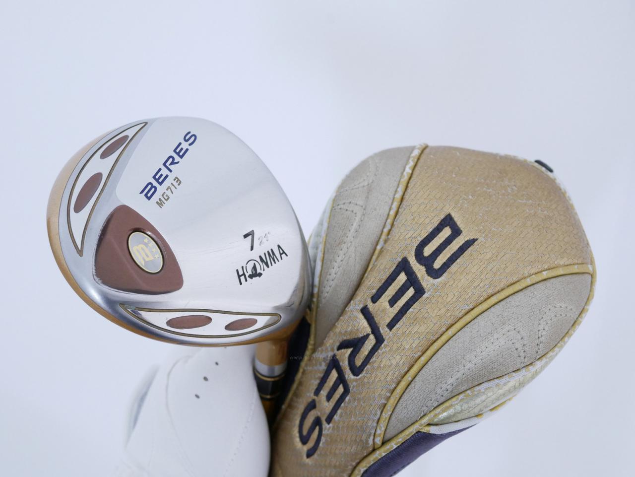 Fairway Wood : Honma : **ก้าน 4 ดาว** หัวไม้ 7 Honma Beres MG713 Loft 21 ก้าน ARMRQ UD49 Flex R (4 ดาว) 
