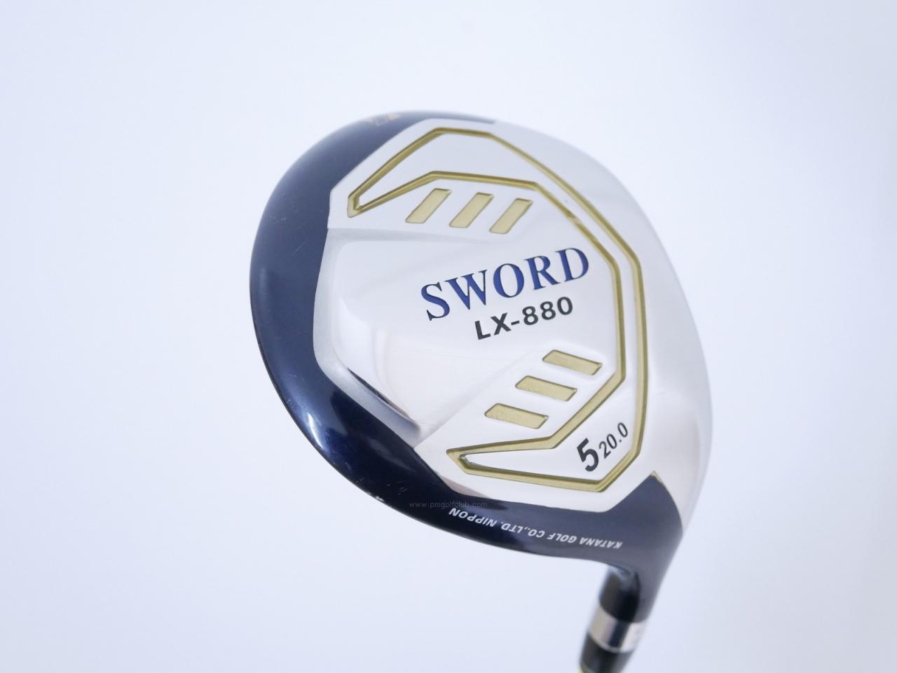 Fairway Wood : Katana : หัวไม้ 5 Katana Sword LX-880 Loft 20 ก้าน Fujikura Speeder Five Flex R