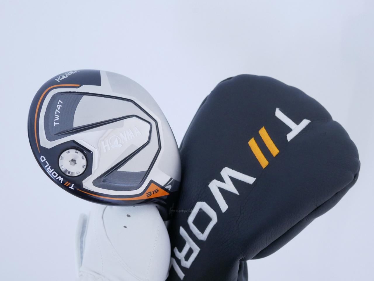 Fairway Wood : Honma : หัวไม้ 3 Honma Tour World TW747 (ปี 2019) Loft 15 ก้าน Honma Vizard FD-6 Flex S