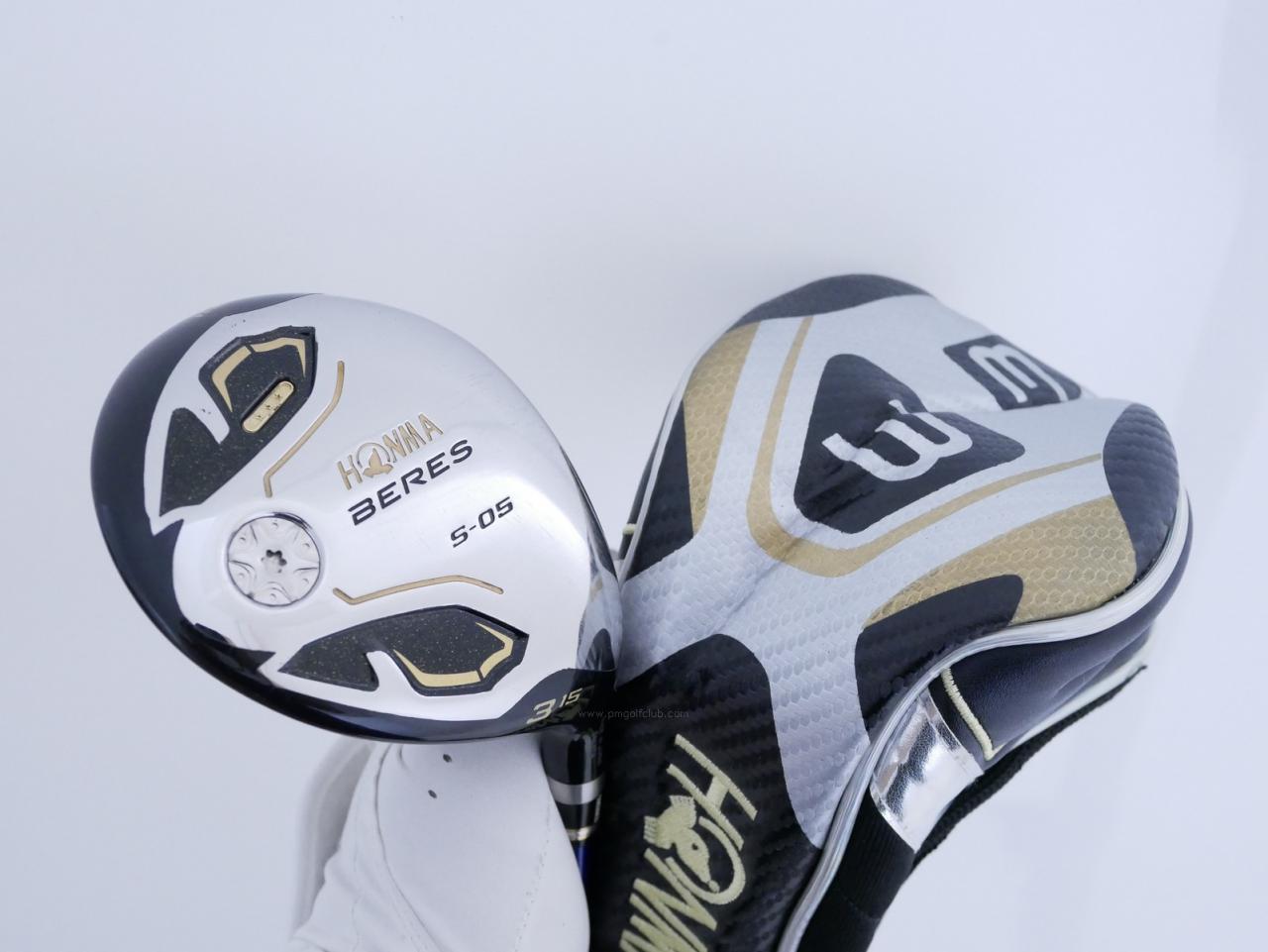 Fairway Wood : Honma : **ก้าน 3 ดาว** หัวไม้ 3 Honma Beres S-05 (ปี 2017) Loft 15 ก้าน ARMRQ ∞ (53) Flex S (3 ดาว)