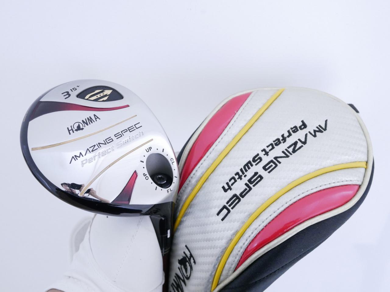 Fairway Wood : Honma : **ก้าน 3 ดาว** หัวไม้ 3 Honma Amazing Spec Perfect Switch Loft 15 ก้าน ARMRQ 6 Flex R (3 ดาว)