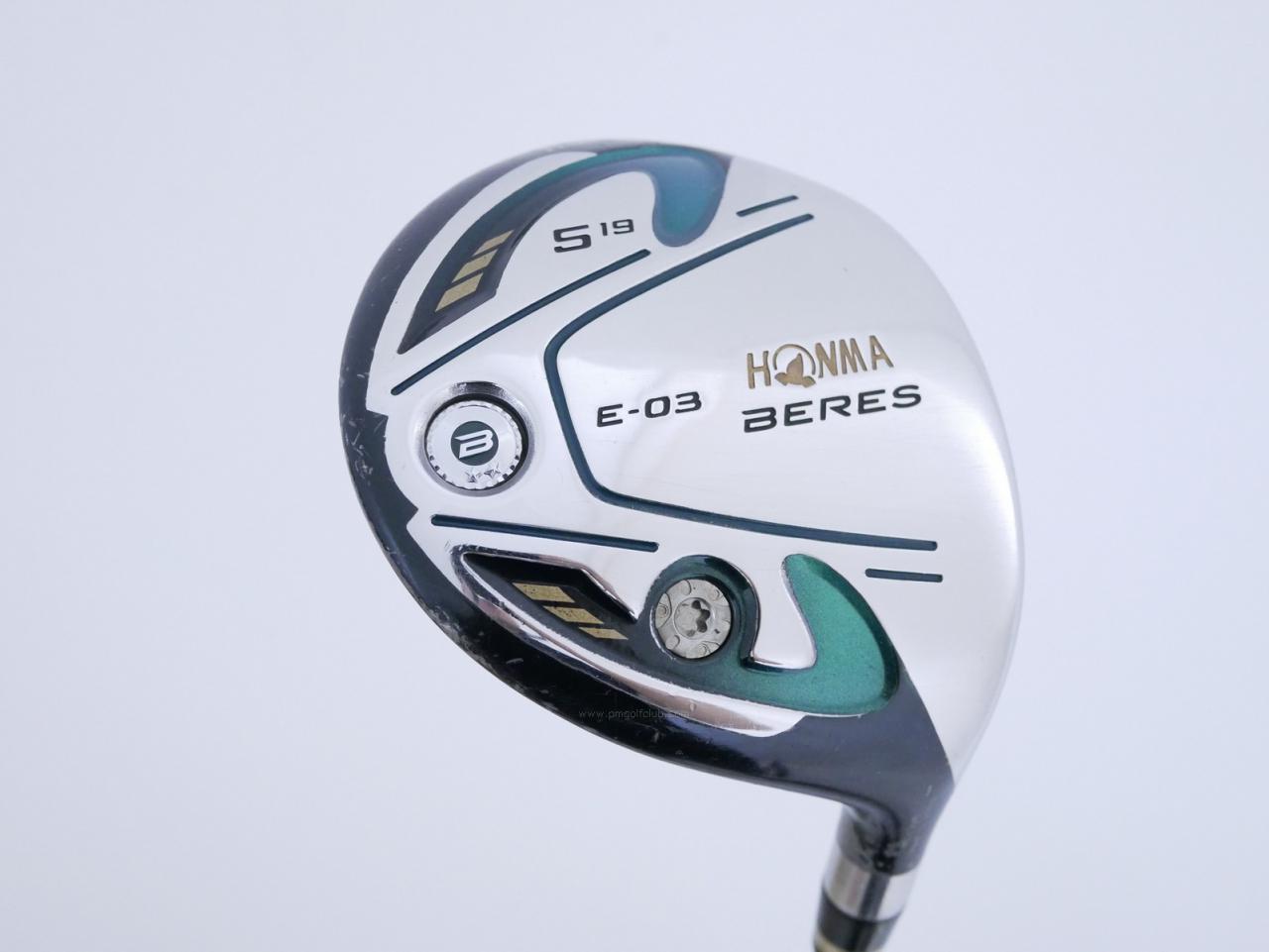 Fairway Wood : Honma : หัวไม้ 5 Honma Beres E-03 (เหมาะกับซีเนียร์) Loft 19 ก้าน ARMRQ 8 (45) Flex R (2 ดาว)
