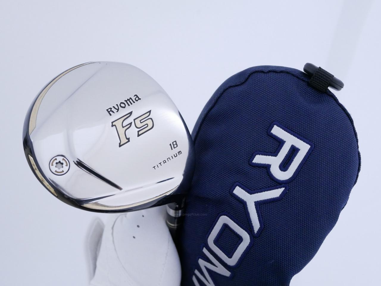Fairway Wood : Other Brand : หัวไม้ 5 Ryoma F Titanium (รุ่นปี 2019 ไกลมากๆ) Loft 18 ก้าน Tour AD RF2 Flex R