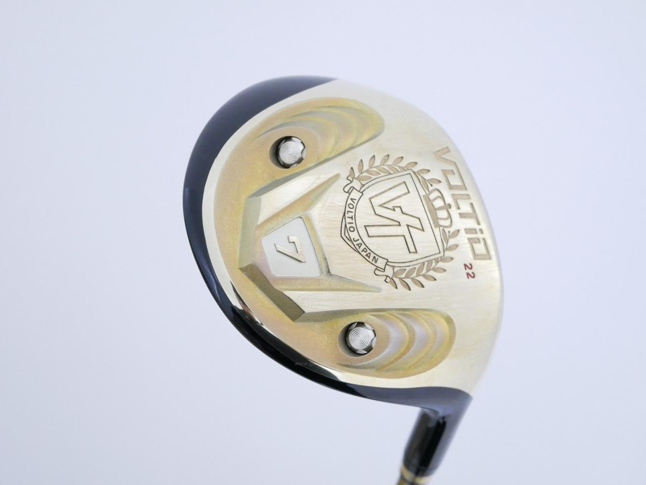 Fairway Wood : Katana : หัวไม้ 7 Katana Voltio Gold Loft 22 ก้าน Tour AD VJ-5F Flex R