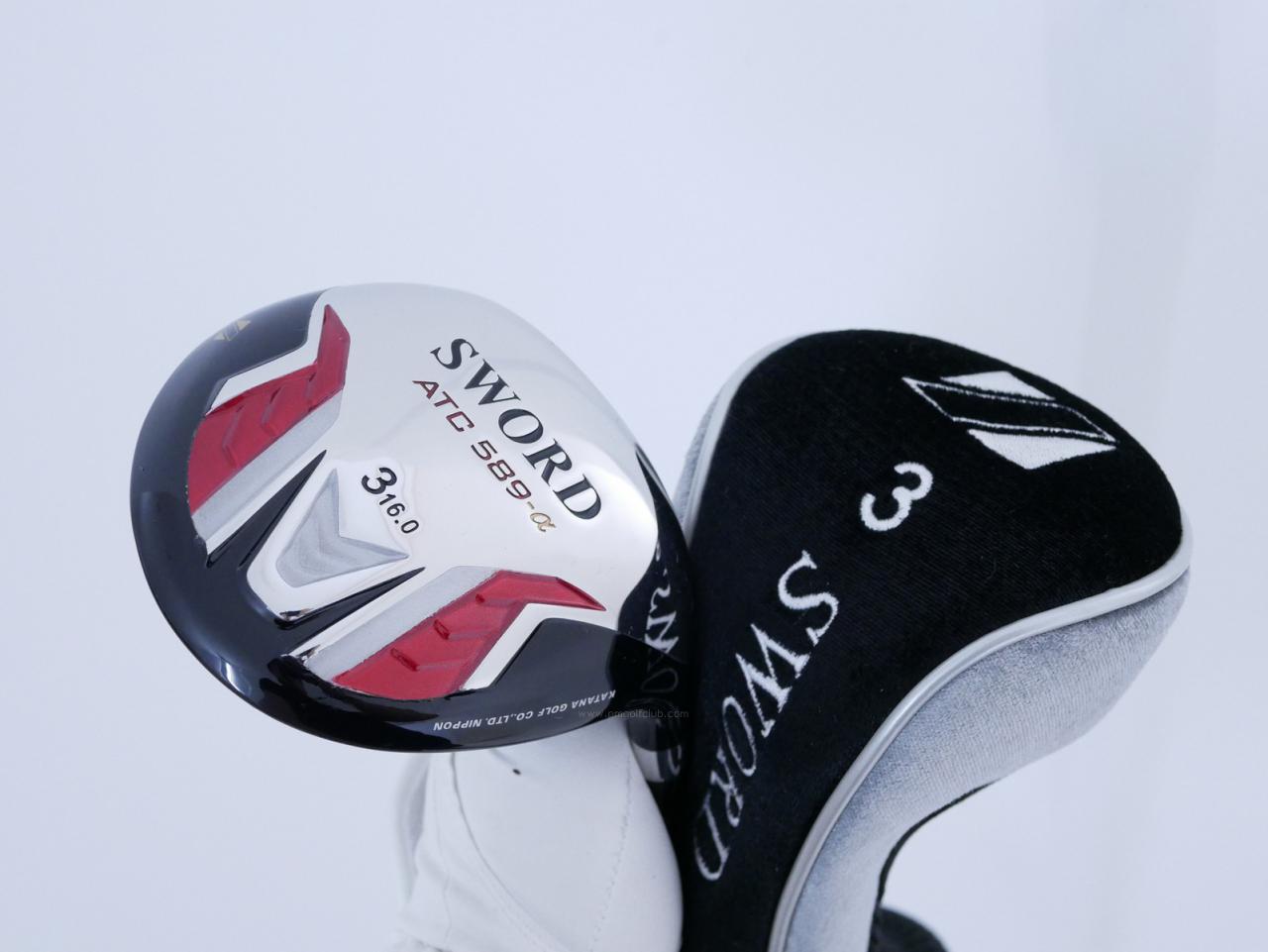Fairway Wood : Katana : หัวไม้ 3 Katana Sword ATC-589a (ปี 2015) Loft 16 ก้าน Speeder 589 Flex SR