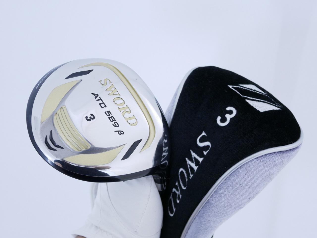 Fairway Wood : Katana : หัวไม้ 3 Katana Sword ATC-589b (ปี 2017) Loft 16 ก้าน Fujikura Speeder 589b Flex SR
