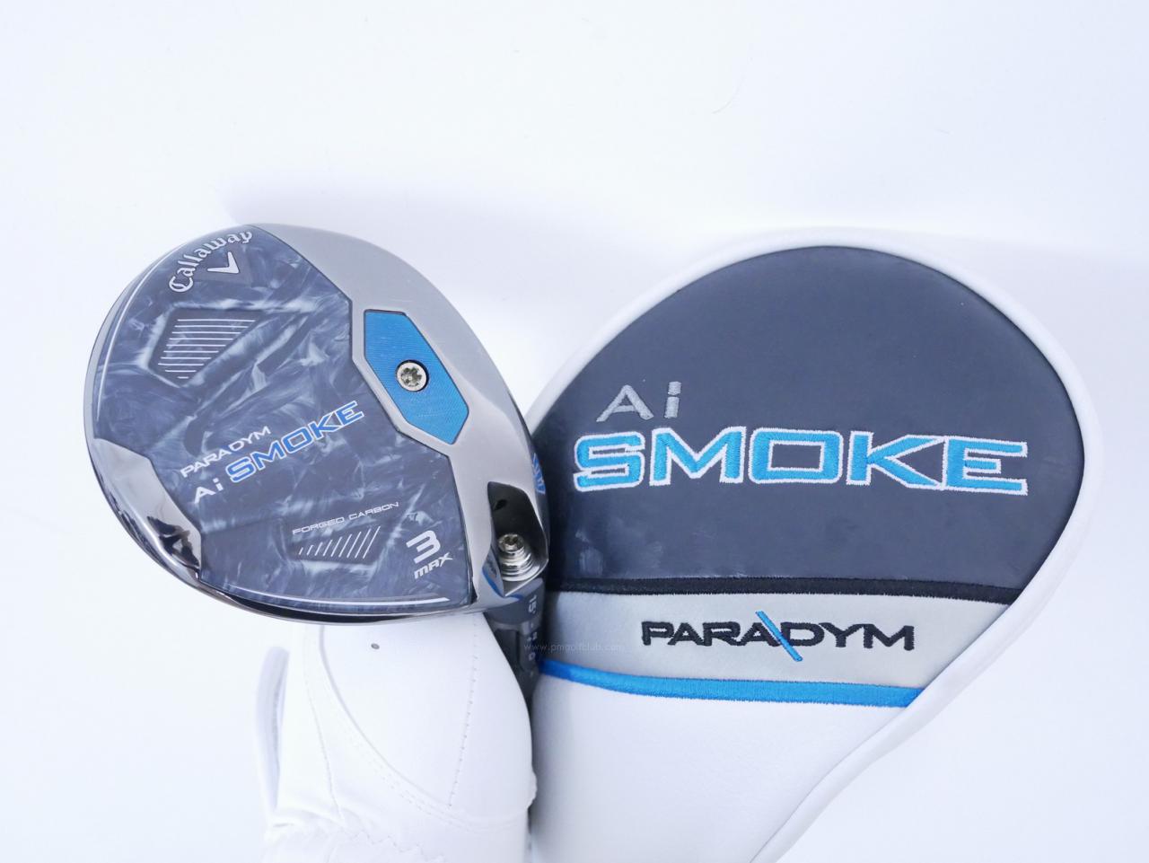 Fairway Wood : callaway : หัวไม้ 3 Callaway Paradym AI Smoke MAX (รุ่นปี 2024 Japan Spec.) Loft 15 ก้าน Mitsubishi TENSEI 50 Flex SR