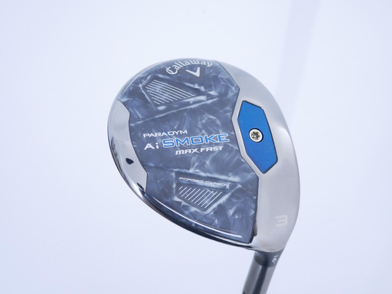Fairway Wood : callaway : หัวไม้ 3 Callaway Paradym AI Smoke MAX FAST (ออกปี 2024 Japan Spec.) Loft 16 ก้าน Mitsubishi TENSEI 40 Flex S