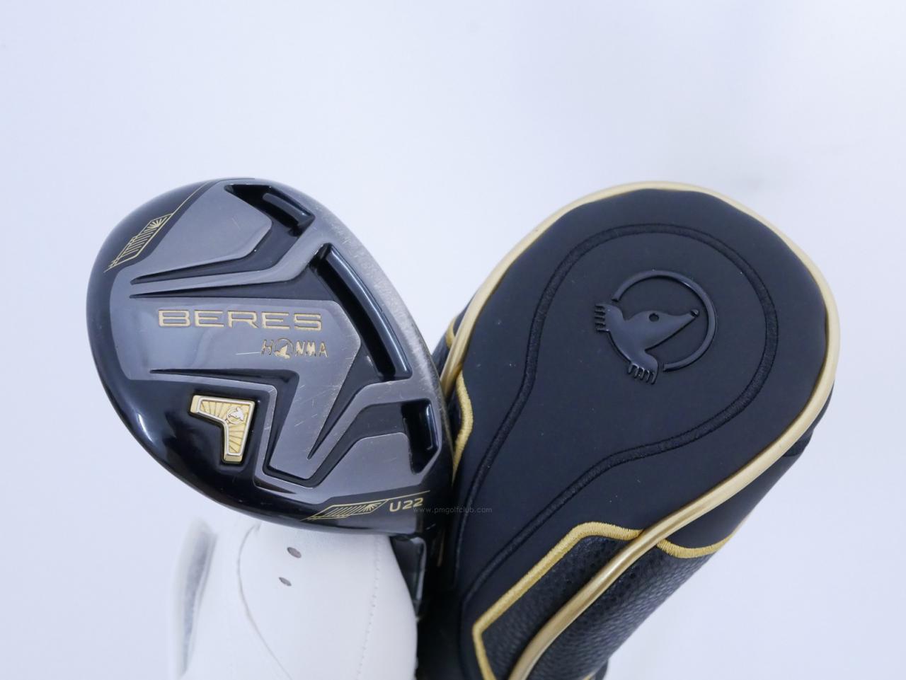 Fairway Wood : Honma : ไม้กระเทย Honma Beres Black (รุ่นปี 2023) Loft 22 ก้าน Honma ARMRQ MX Flex SR