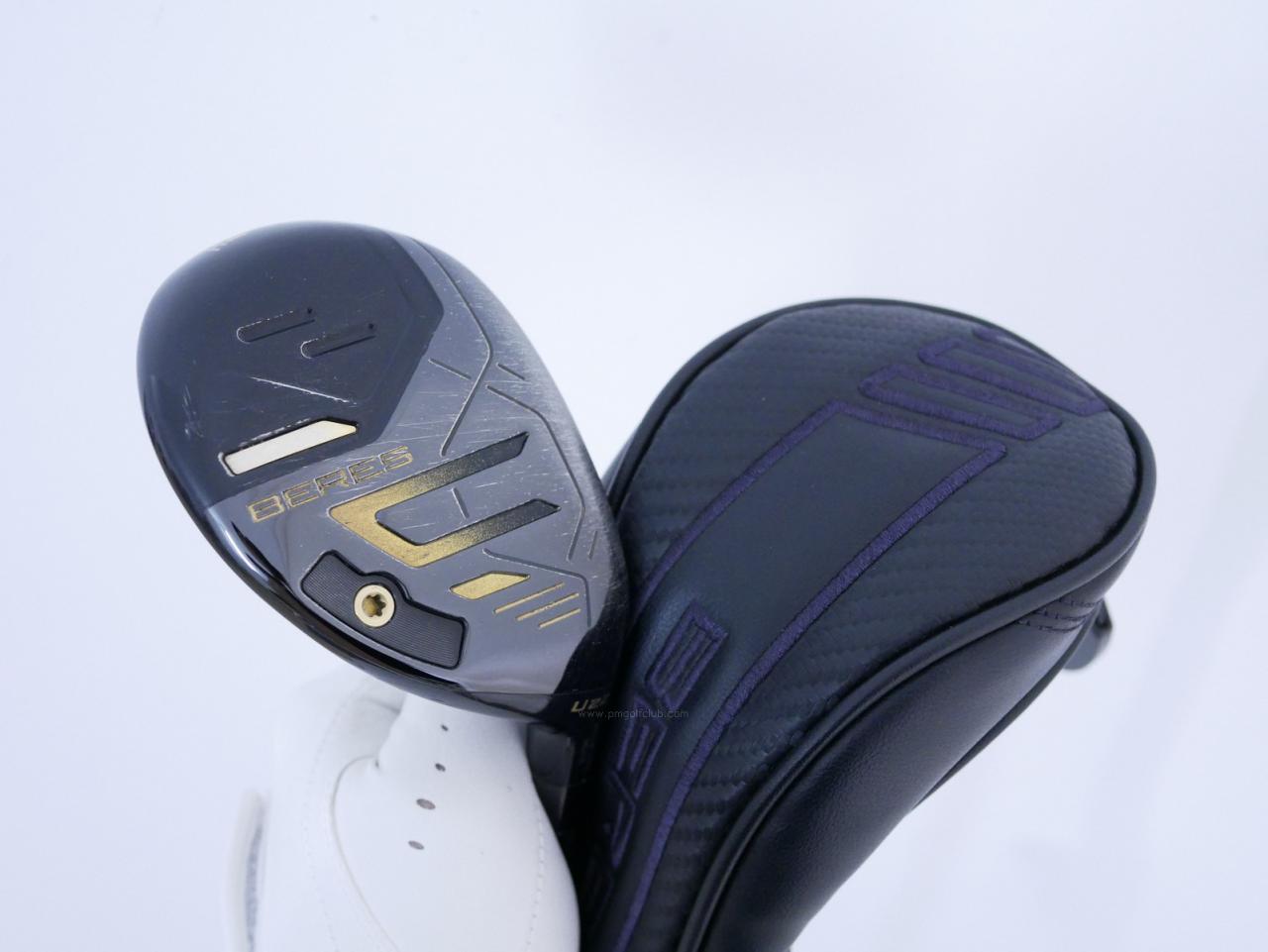 Fairway Wood : Honma : ไม้กระเทย Honma Beres 09 Black (รุ่นล่าสุด ออกปี 2024) Loft 22 ก้าน Honma ARMRQ FX Black Flex R