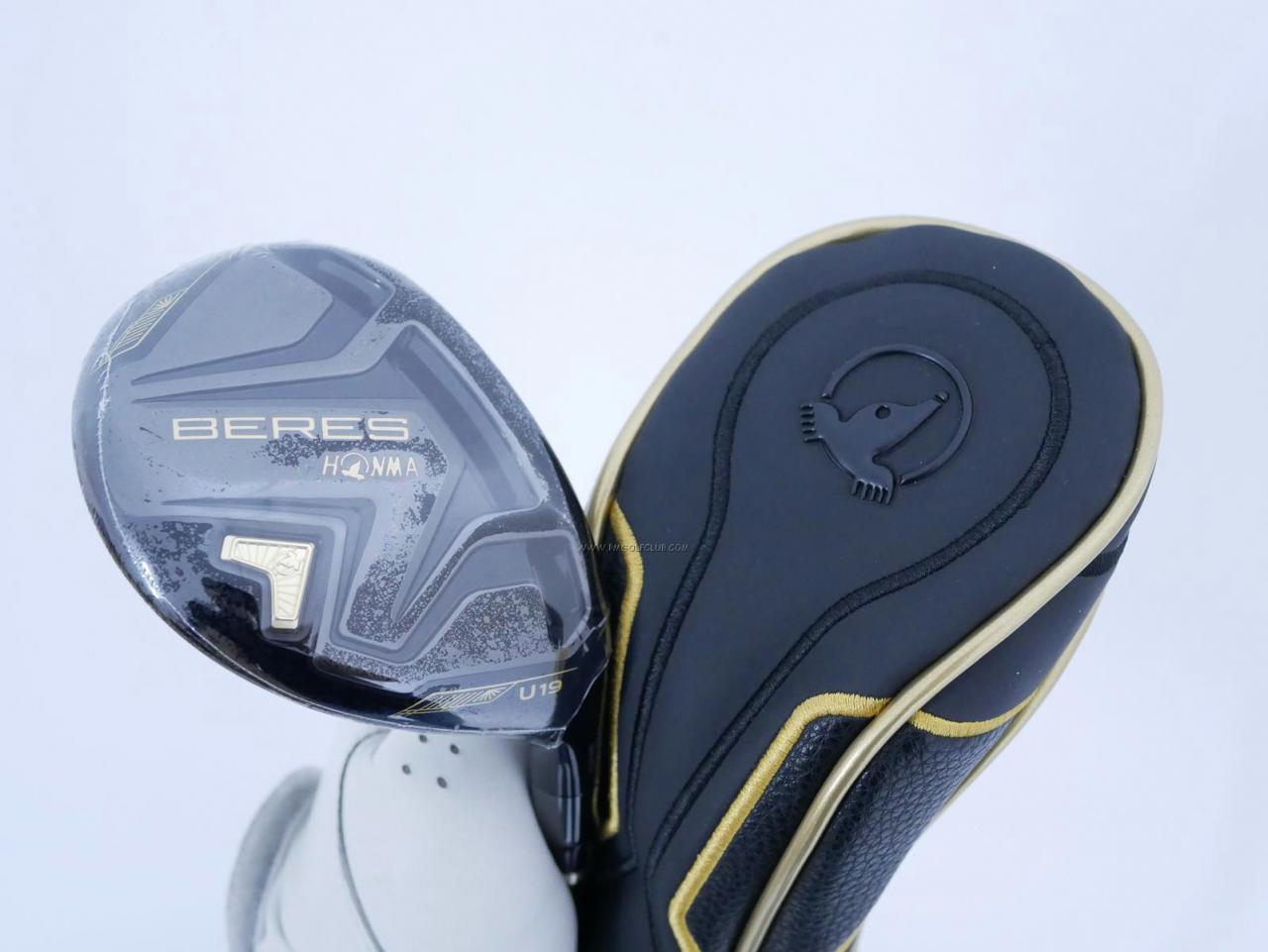 Fairway Wood : Honma : **ของใหม่ ยังไม่แกะพลาสติก** ไม้กระเทย Honma Beres Black (รุ่นล่าสุด ปี 2023) Loft 19 ก้าน Honma ARMRQ MX Flex S