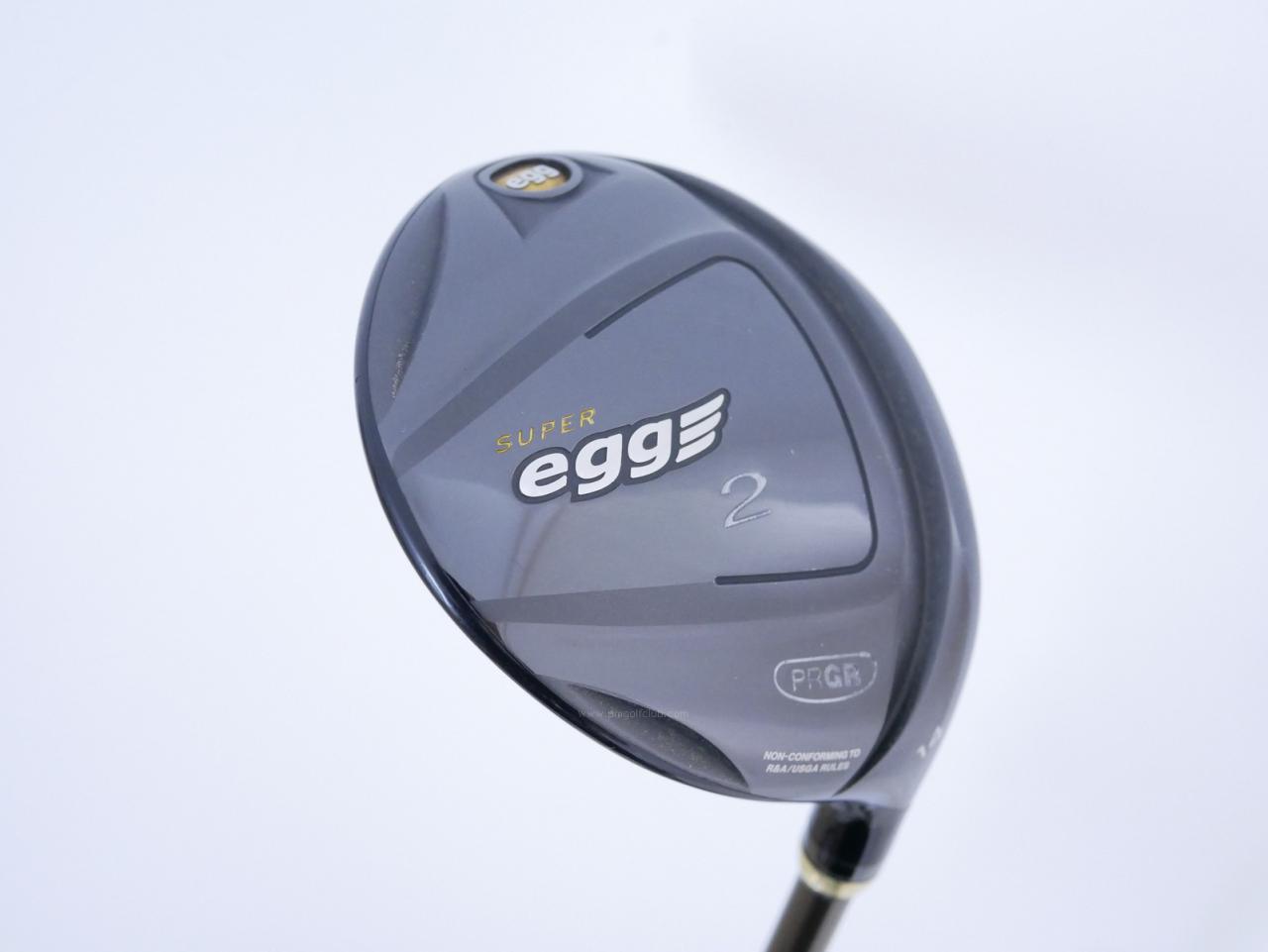 Fairway Wood : PRGR : หัวไม้ 2 PRGR Super Egg (หน้าเด้งเกินกฏ COR 0.84 ออกปี 2018 หายากมาก) Loft 14 Flex R (M-37)