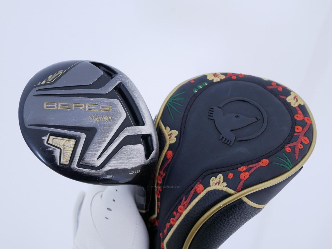 Fairway Wood : Honma : **ก้าน 3 ดาว** หัวไม้ 5 Honma Beres Black (รุ่นปี 2023) Loft 18 ก้าน Honma ARMRQ MX Flex SR (3 ดาว)