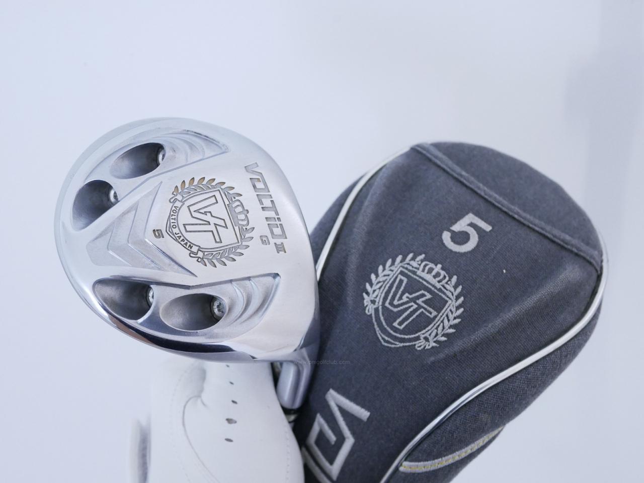 Fairway Wood : Katana : หัวไม้ 5 Katana Voltio III G (รุ่นปี 2015 มี Offset กันลูกบานออกขวา) Loft 18 ก้าน Fujikura AIR Speeder (เบาและอ่อน)

