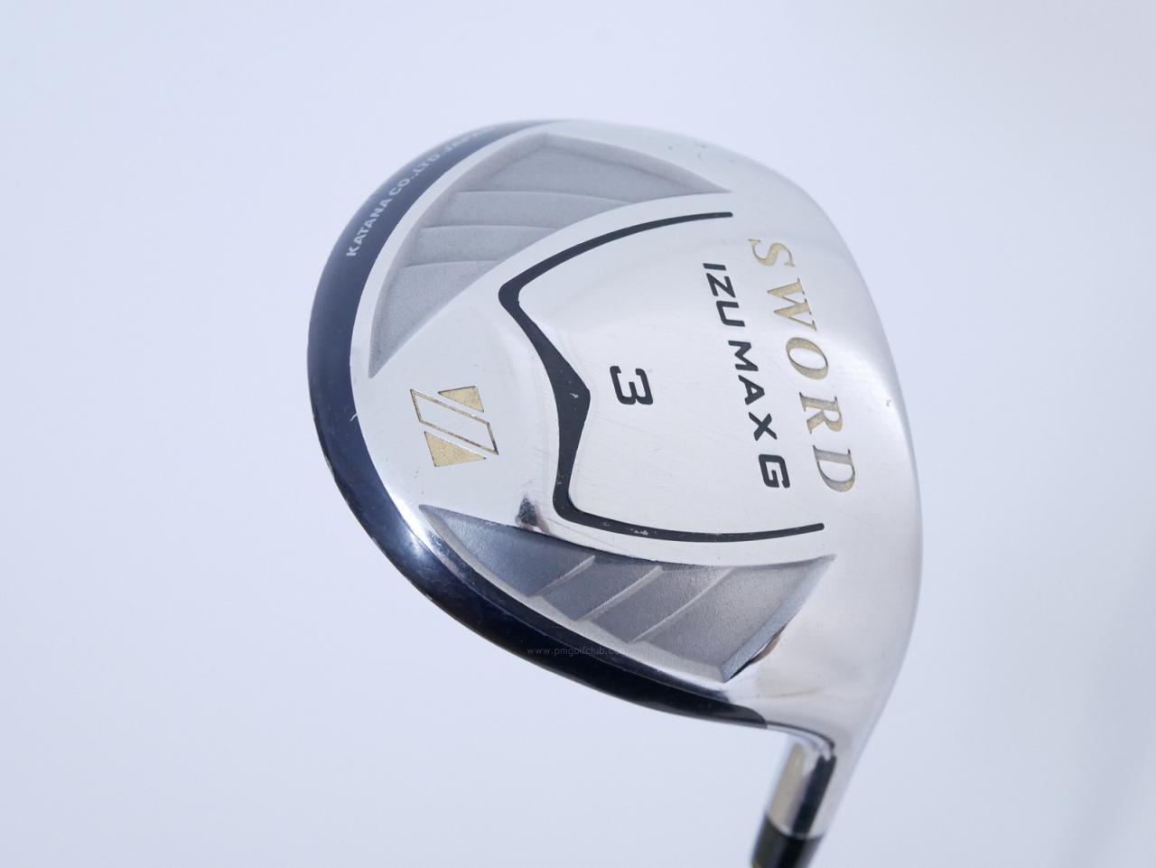 Fairway Wood : Katana : หัวไม้ 3 Katana Sword IZU Max G (มี Offset กันลูกบานออกขวา) Loft 16 ก้าน Fujikura Speeder 589 Flex R