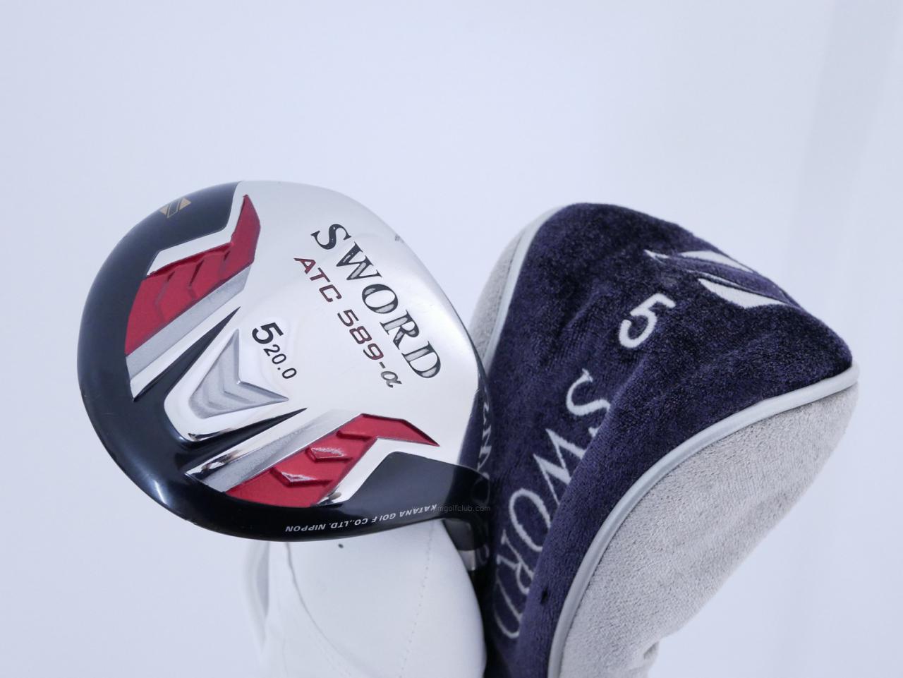 Fairway Wood : Katana : หัวไม้ 5 Katana Sword ATC-589a (ปี 2015) Loft 20 ก้าน Speeder 589 Flex SR