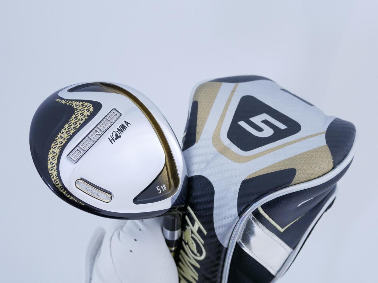 Fairway Wood : Honma : **ก้าน 3 ดาว** หัวไม้ 5 Honma Beres 2020 (ออกปี 2020) Loft 18 ก้าน Honma ARMRQ (47) Flex SR (3 ดาว)