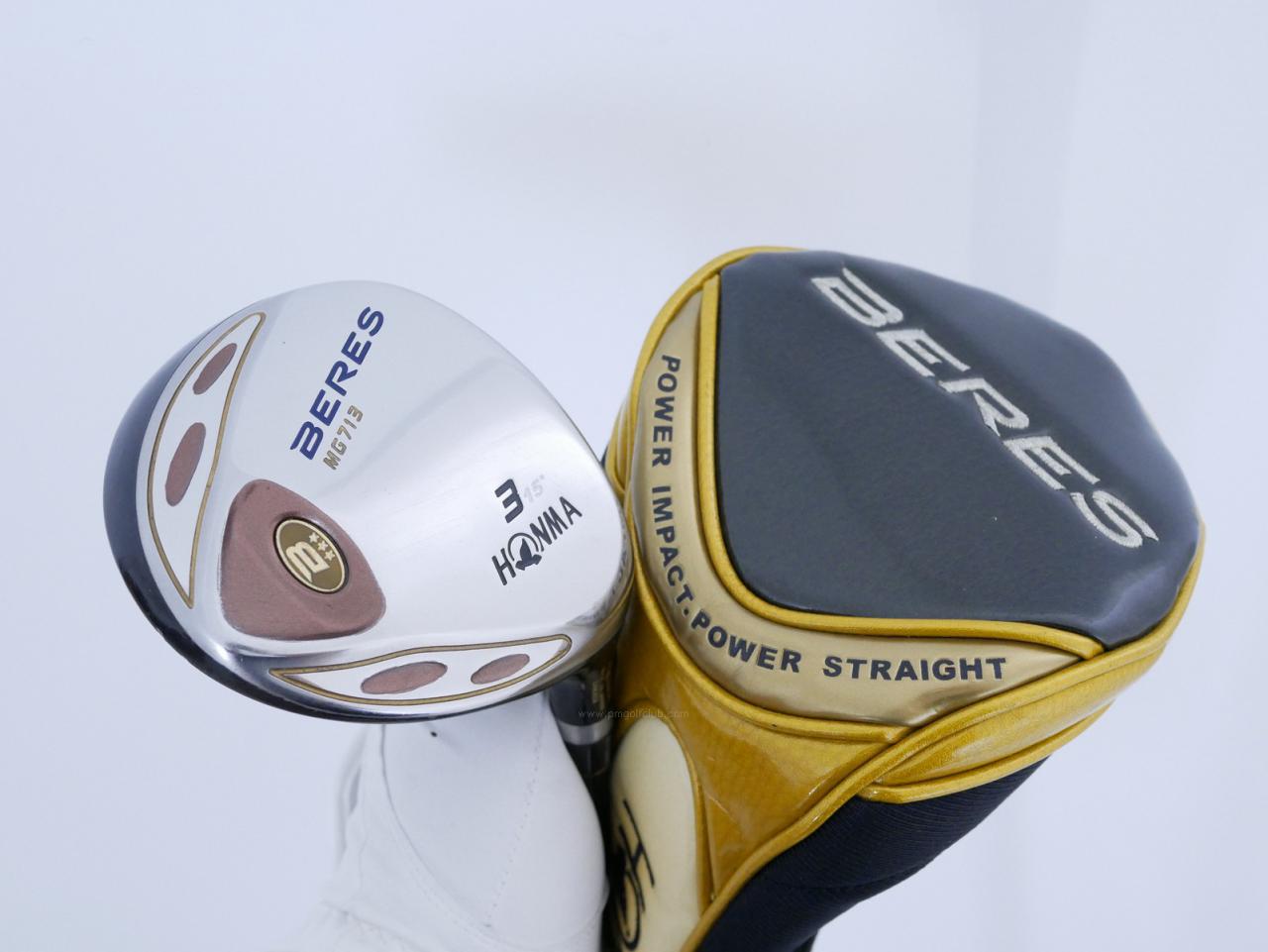 Fairway Wood : Honma : **ก้าน 3 ดาว** หัวไม้ 3 Honma Beres MG713 Loft 15 ก้าน ARMRQ UD54 Flex S (3 ดาว) 