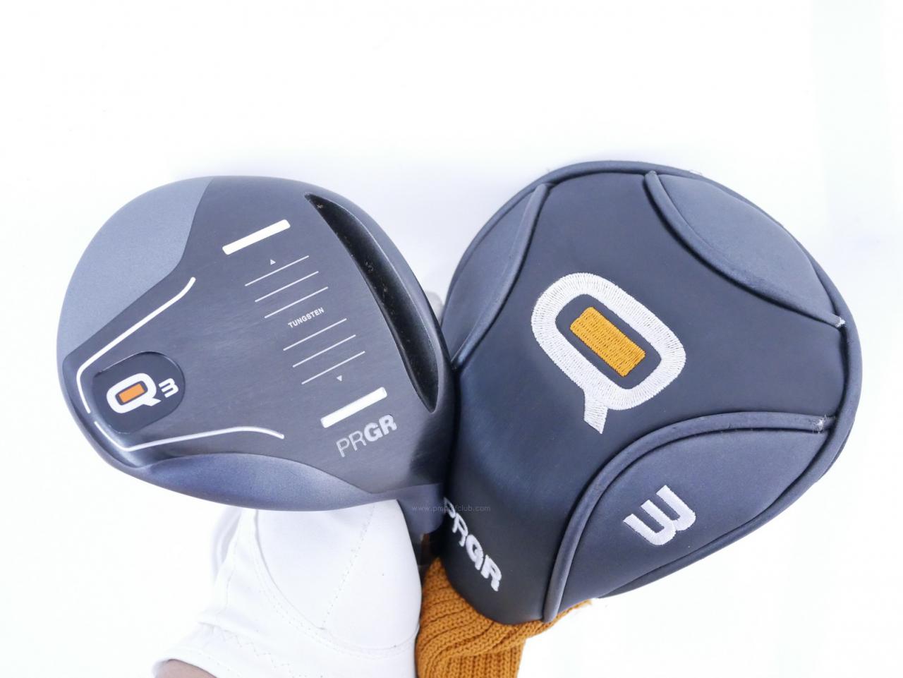 Fairway Wood : PRGR : หัวไม้ 3 PRGR Carrys Q (ออกปี 2021 ตีง่ายมากๆๆๆ) Loft 19 ก้าน Mitsubishi Diamana Thump F55 Flex S