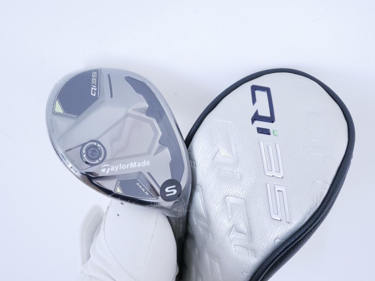 Fairway Wood : Taylormade : **ของใหม่ ยังไม่แกะพลาสติก** ไม้กระเทย Taylormade Qi35 MAX Rescue (รุ่นล่าสุด ออกปี 2025) Loft 31 ก้าน Mitsubishi Diamana TM60 Flex S