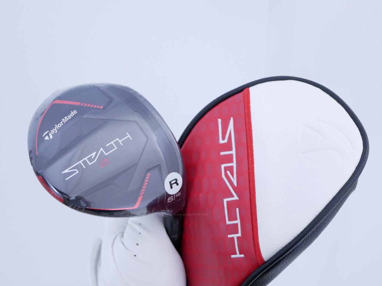 Fairway Wood : Taylormade : **ของใหม่ ยังไม่แกะพลาสติก** หัวไม้ 5 Taylormade Stealth 2 (ออกปี 2023) Loft 18 ก้าน Mitsubishi TENSEI TM50 Flex R