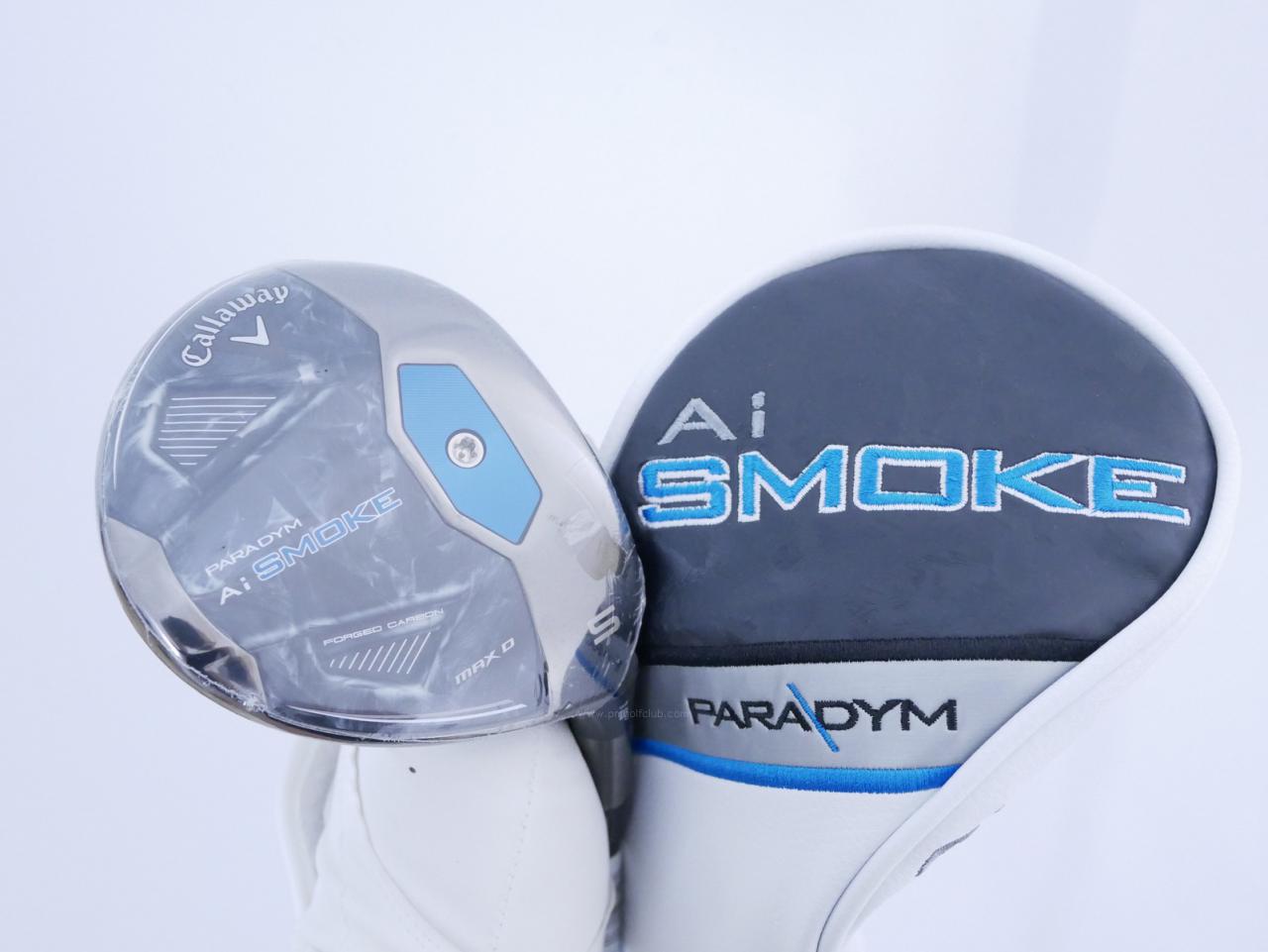 Fairway Wood : callaway : **ของใหม่ ยังไม่แกะพลาสติก** หัวไม้ 5 Callaway Paradym AI Smoke MAX D (รุ่นปี 2024 Japan Spec.) Loft 18 ก้าน Mitsubishi TENSEI 50 Flex S