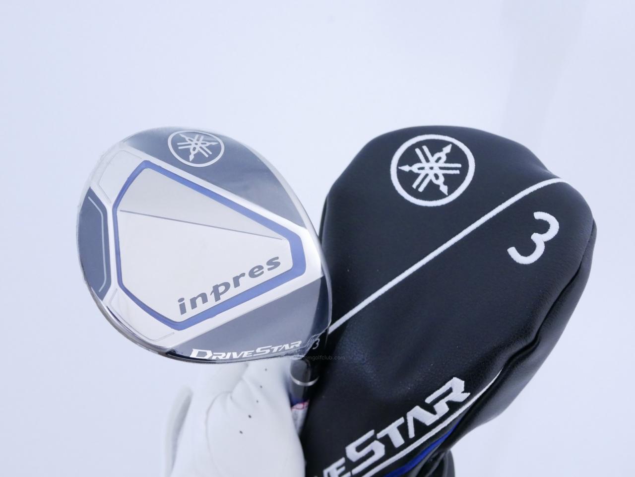 Fairway Wood : Yamaha : **ของใหม่ ยังไม่แกะพลาสติก** หัวไม้ 3 Yamaha Inpres DriveStar (รุ่นปี 2023 ตีไกลมากๆ) Loft 15 ก้าน Fujikura Speeder NX M423f Flex R