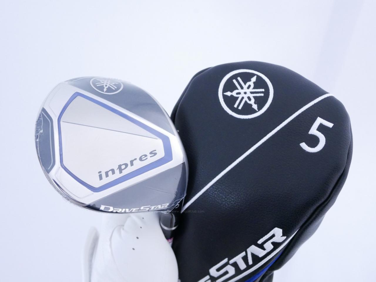 Fairway Wood : Yamaha : **ของใหม่ ยังไม่แกะพลาสติก** หัวไม้ 5 Yamaha Inpres DriveStar (รุ่นปี 2023 ตีไกลมากๆ) Loft 17 ก้าน Fujikura Speeder NX M423f Flex SR