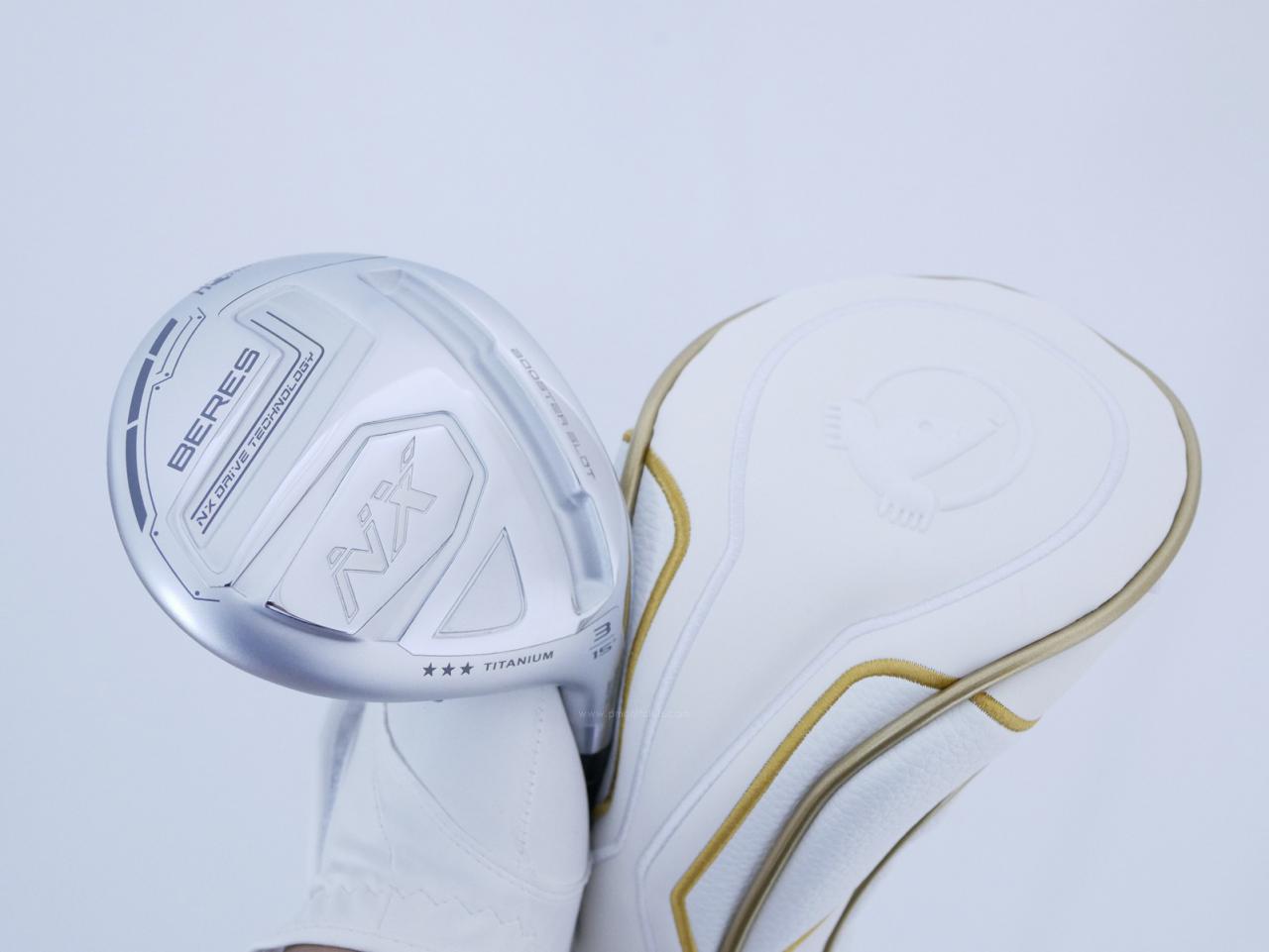 Fairway Wood : Honma : **3 ดาว** หัวไม้ 3 Honma Beres NX Titanium (รุ่นล่าสุด ปี 2023) Loft 15 ก้าน Honma Vizard PT50 Flex SR