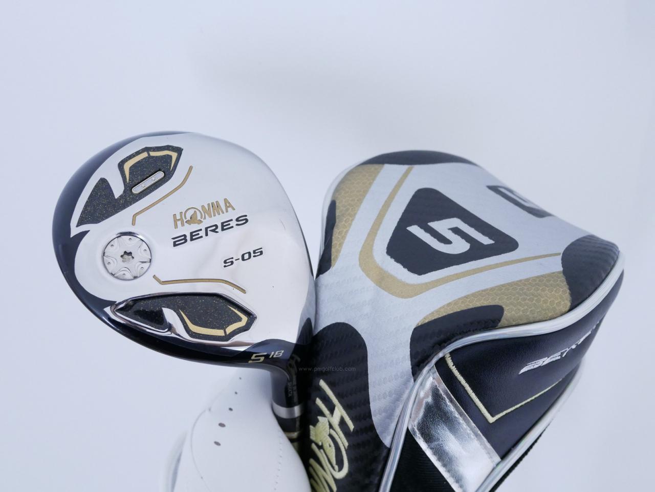 Fairway Wood : Honma : หัวไม้ 5 Honma Beres S-05 (รุ่นปี 2017) Loft 18 ก้าน ARMRQ ∞ (48) Flex SR (2 ดาว)