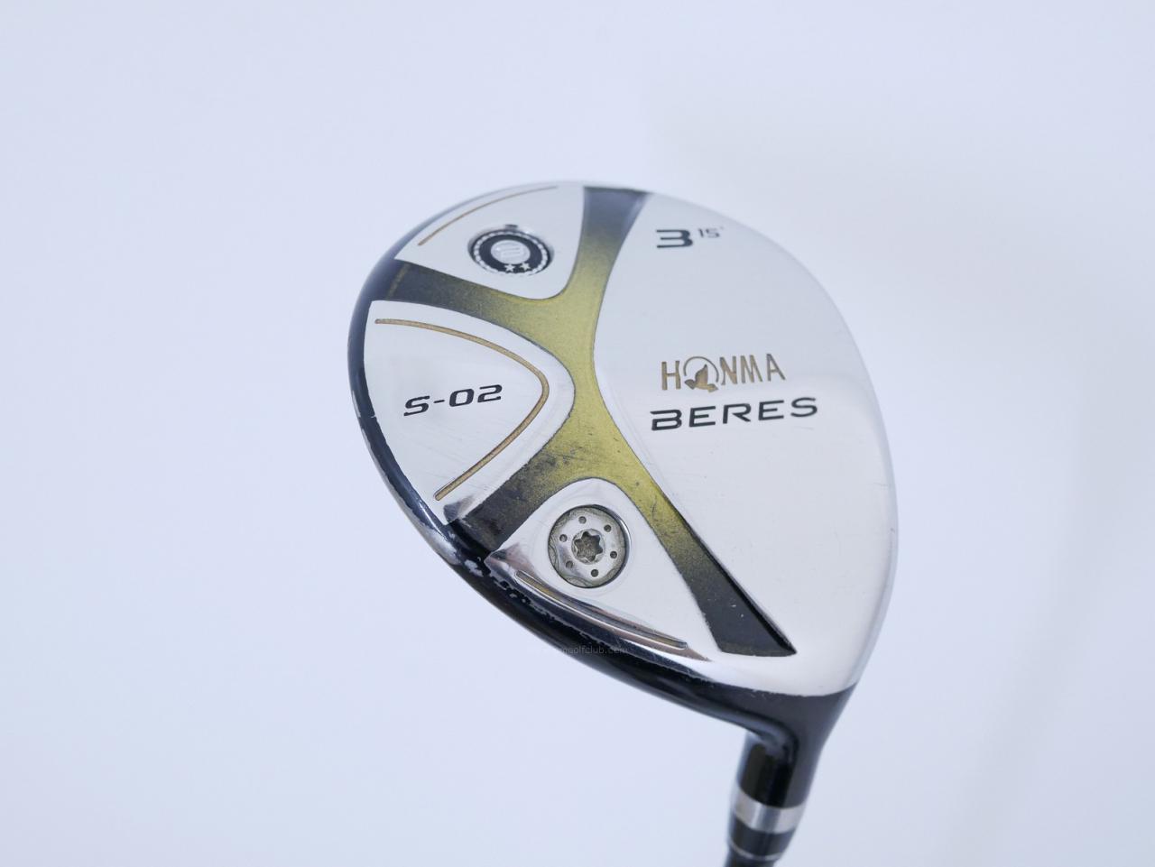 Fairway Wood : Honma : หัวไม้ 3 Honma Beres S-02 Loft 15 ก้าน ARMRQ 6 (54) Flex S (2 ดาว)