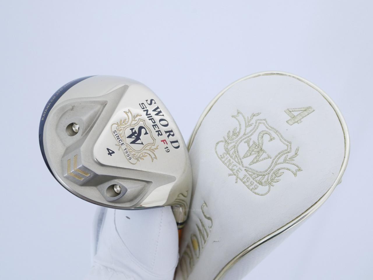 Fairway Wood : Katana : หัวไม้ 4 Katana Sniper F Loft 19 ก้าน Sword Tour AD Flex R
