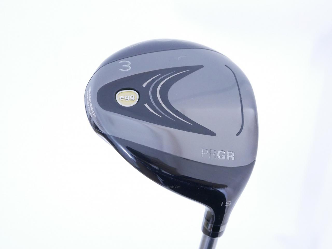 Fairway Wood : PRGR : หัวไม้ 3 PRGR Super Egg (รุ่นปี 2023 หน้าเด้งเกินกฏ COR 0.84 หายากมาก) Loft 15 ก้าน M-35 Flex R2