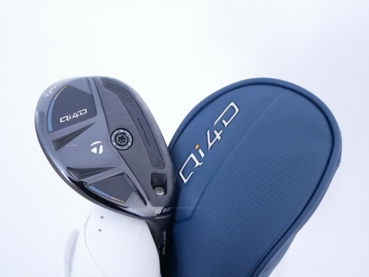 Fairway Wood : Taylormade : ไม้กระเทย Taylormade Qi4D Rescue (รุ่นใหม่ล่าสุด ออกปี 2026) Loft 22 สุดยอดก้าน Basileus UT60 Flex S