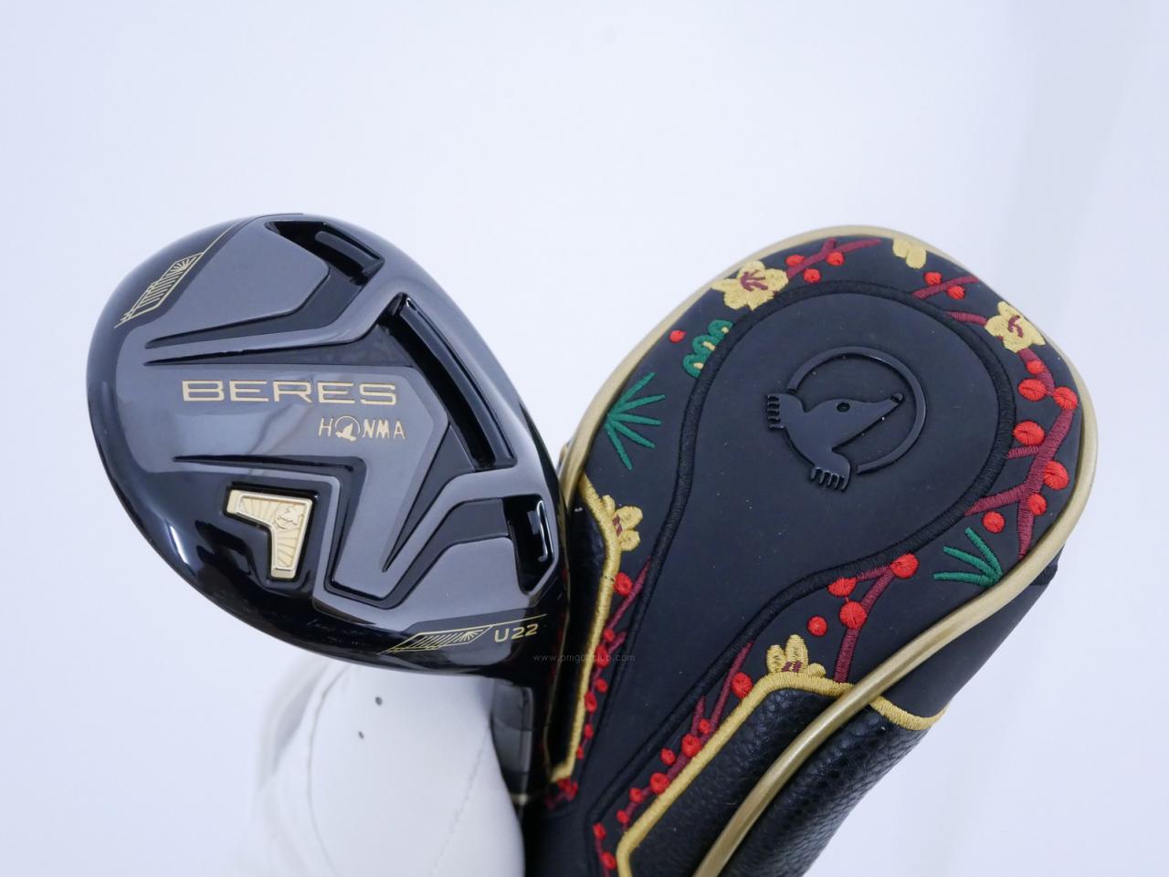 Fairway Wood : Honma : ไม้กระเทย Honma Beres Black (รุ่นปี 2023) Loft 22 ก้าน Honma ARMRQ MX Flex S