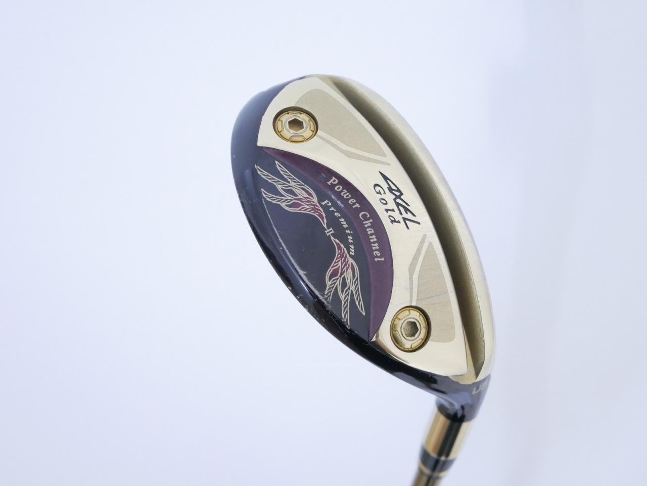 Fairway Wood : Tsuruya : ไม้กระเทย Tsuruya AXEL Gold Premium II (รุ่นท๊อปสุด หายากมาก) Loft 20 Flex S