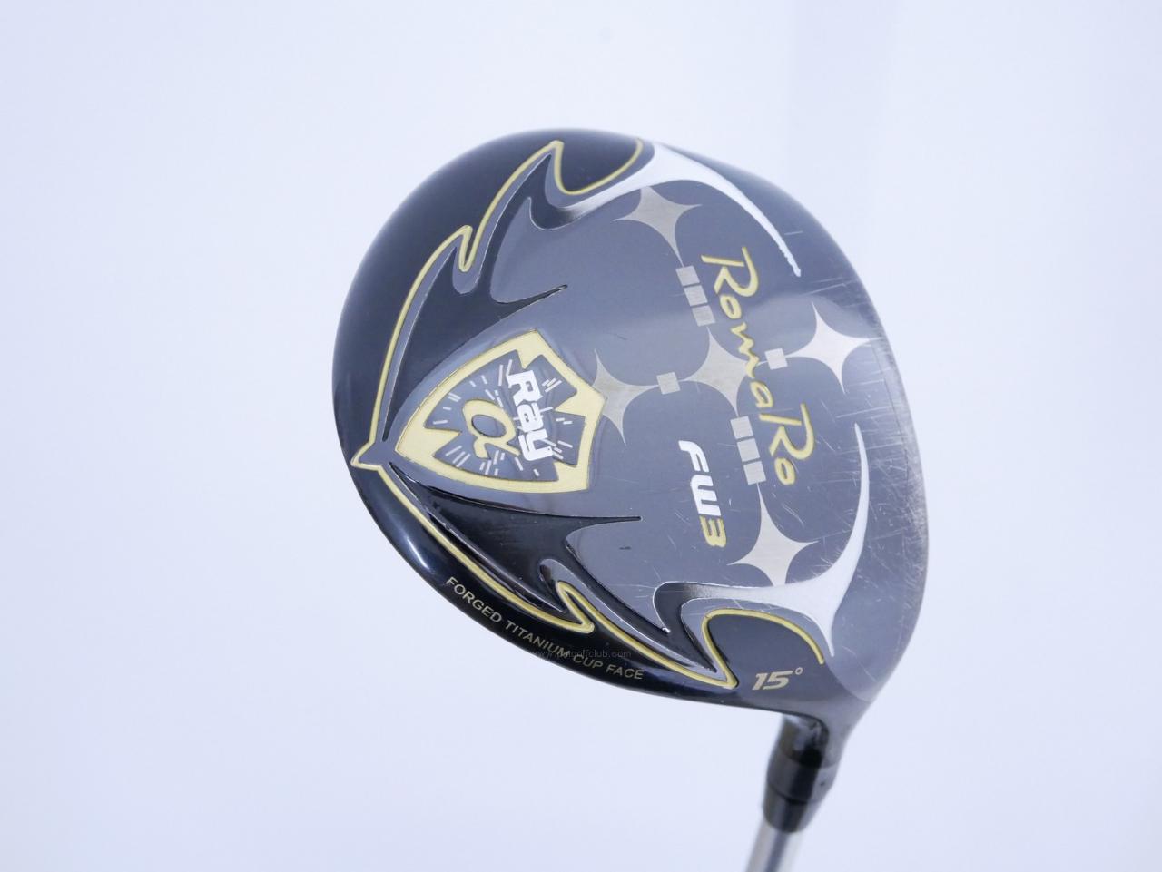 Fairway Wood : Other Brand : หัวไม้ 3 Romaro RAY Alpha Gold (รุ่นปี 2020 หัว Titanium เสียงใส ตีไกลมาก) Loft 15 ก้าน Fujikura Air Speeder