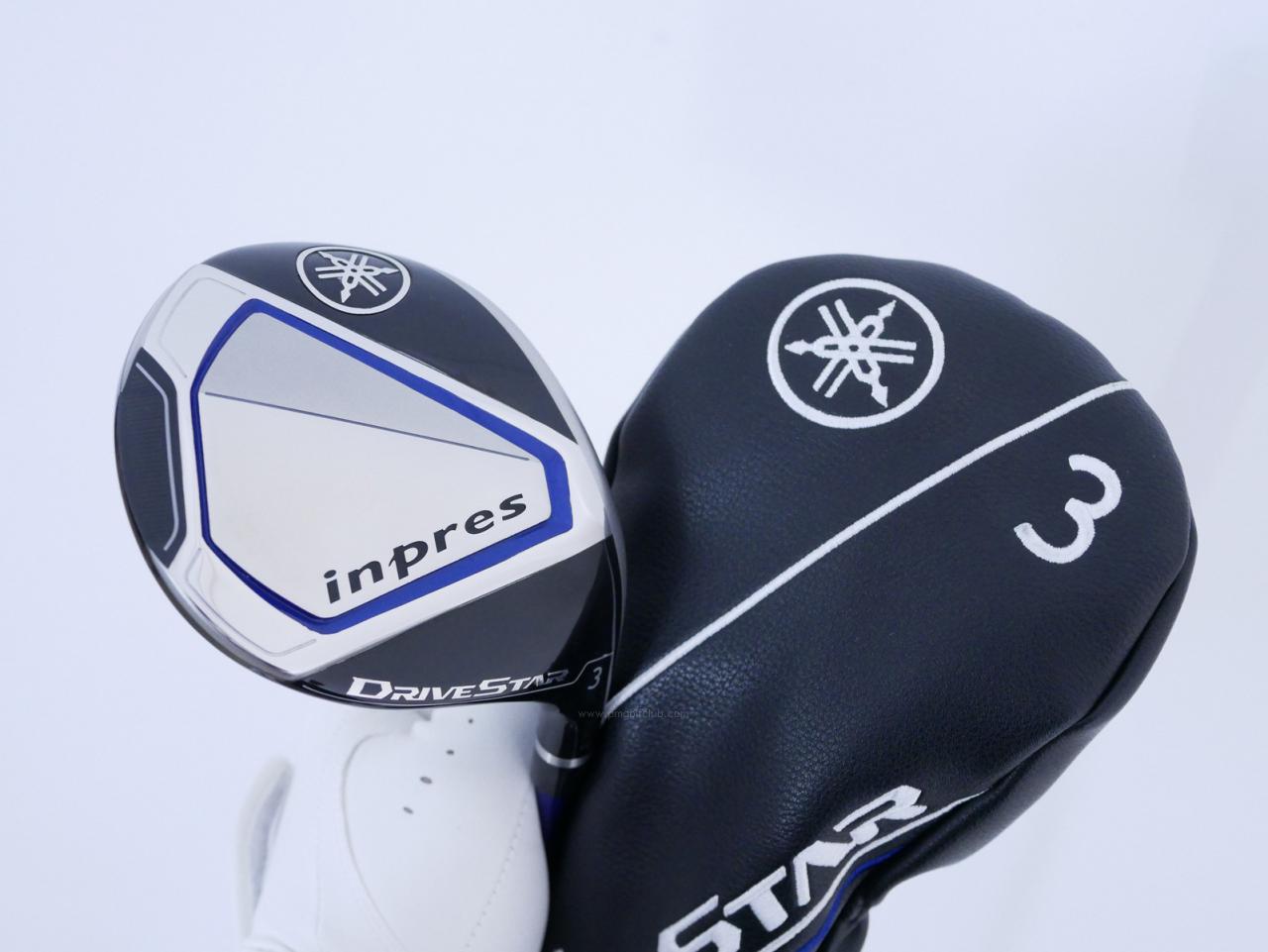 Fairway Wood : Yamaha : หัวไม้ 3 Yamaha Inpres DriveStar (รุ่นปี 2023 ตีไกลมากๆ) Loft 15 ก้าน Fujikura Speeder NX M423f Flex R