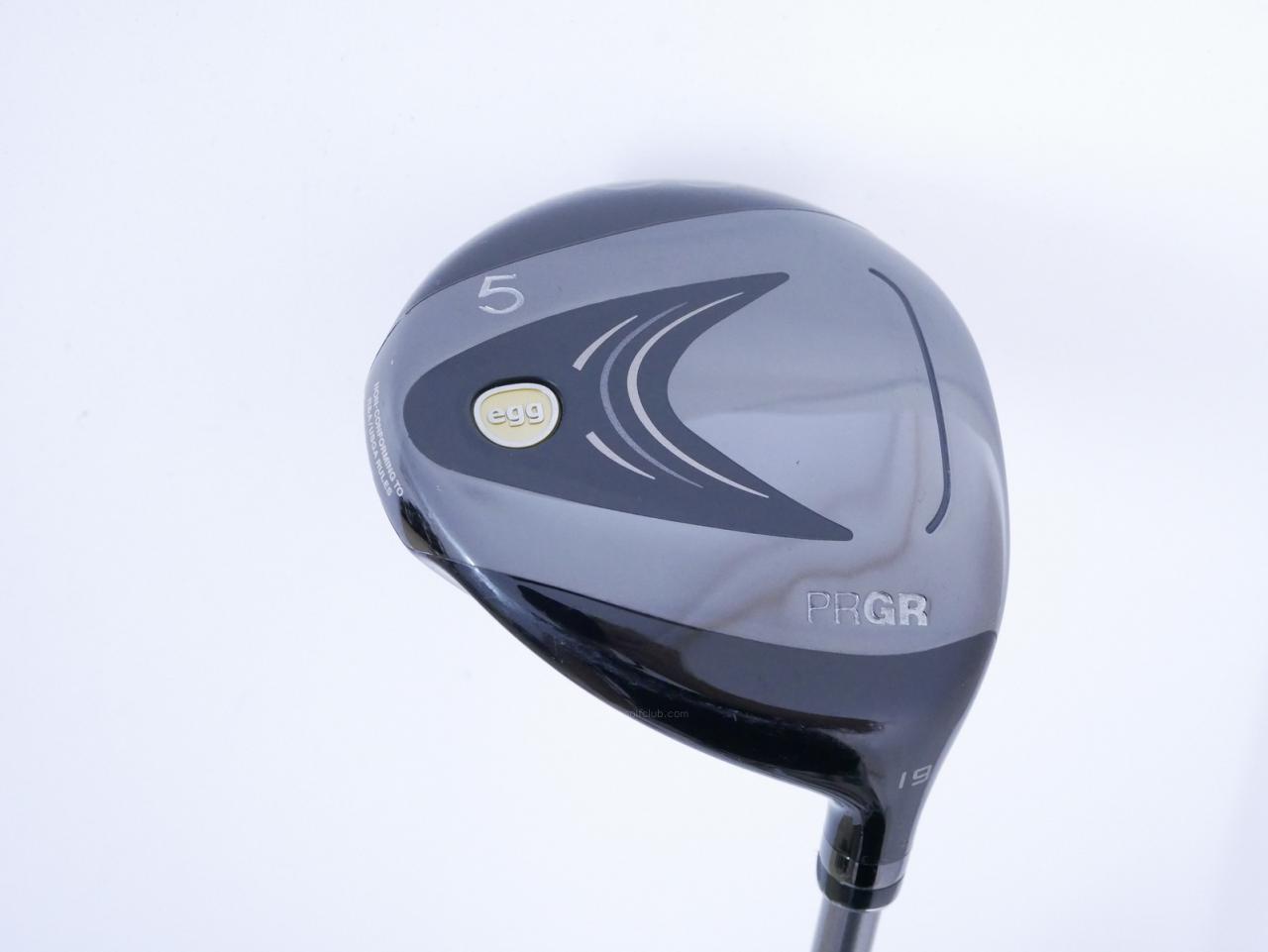 Fairway Wood : PRGR : หัวไม้ 5 PRGR Super Egg (รุ่นปี 2023 หน้าเด้งเกินกฏ COR 0.84 หายากมาก) Loft 19 ก้าน M-35 Flex R2