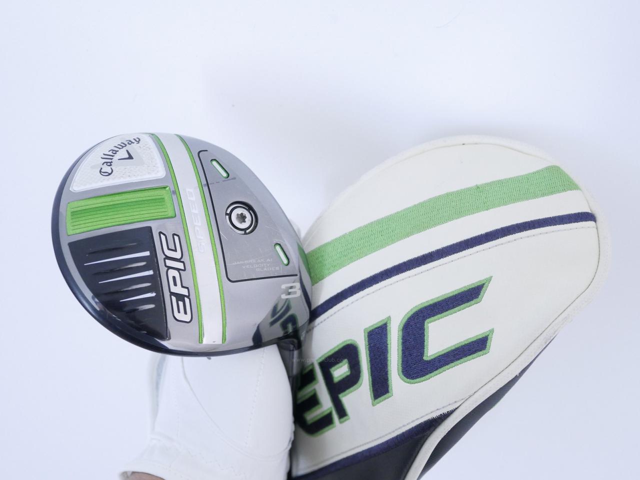 Fairway Wood : callaway : หัวไม้ 3 Callaway EPIC Speed (รุ่นปี 2021) Loft 15 ก้าน Mitsubishi Diamana 50 Flex SR